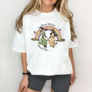 Gay Halloween Shirt Comfort Colors Witches Social Club T Shirt
